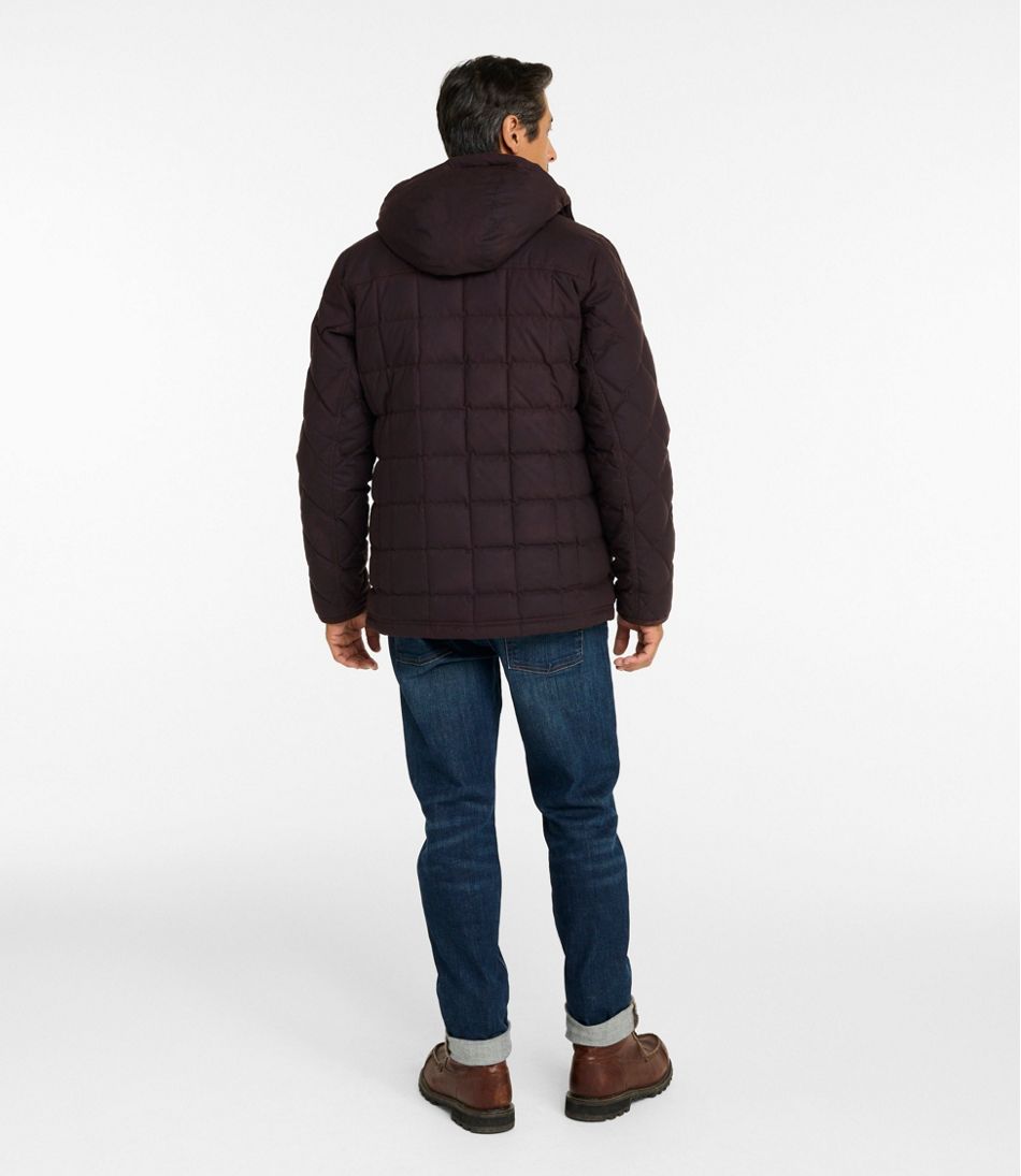 Men's Upcountry Waxed Down Hooded Jacket / L.L.Bean