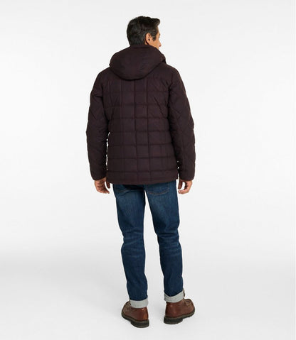 Men's Upcountry Waxed Down Hooded Jacket / L.L.Bean