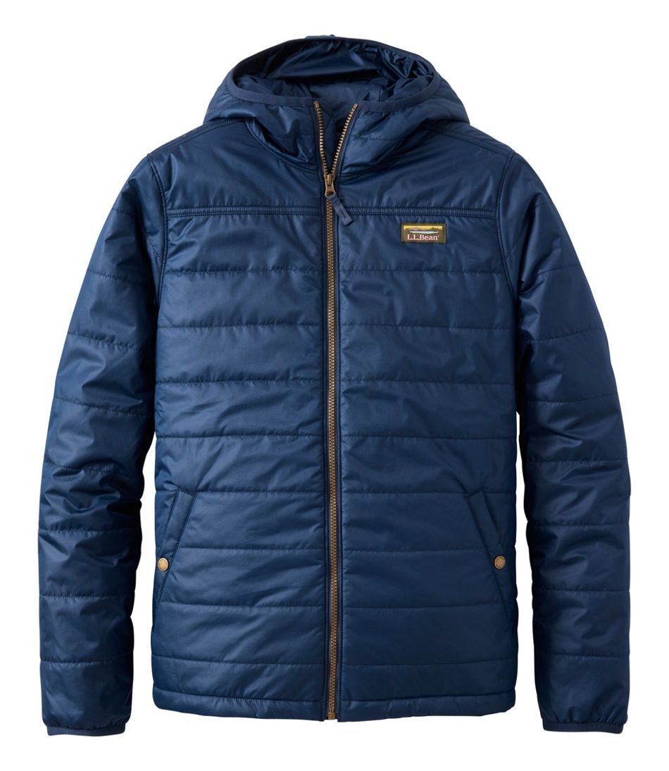 Men's Mountain Classic Puffer Hooded Jacket / L.L.Bean