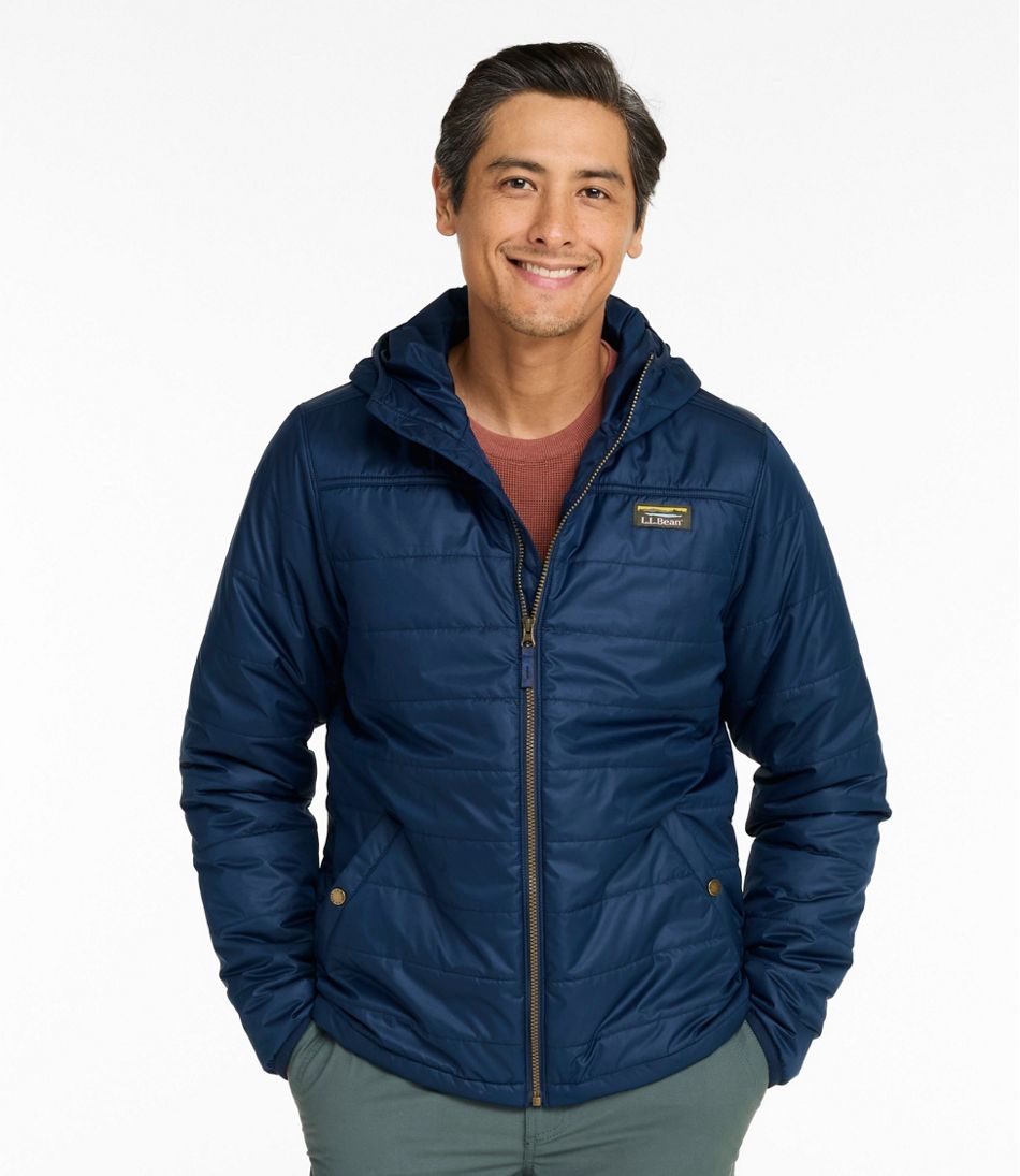 Men's Mountain Classic Puffer Hooded Jacket / L.L.Bean