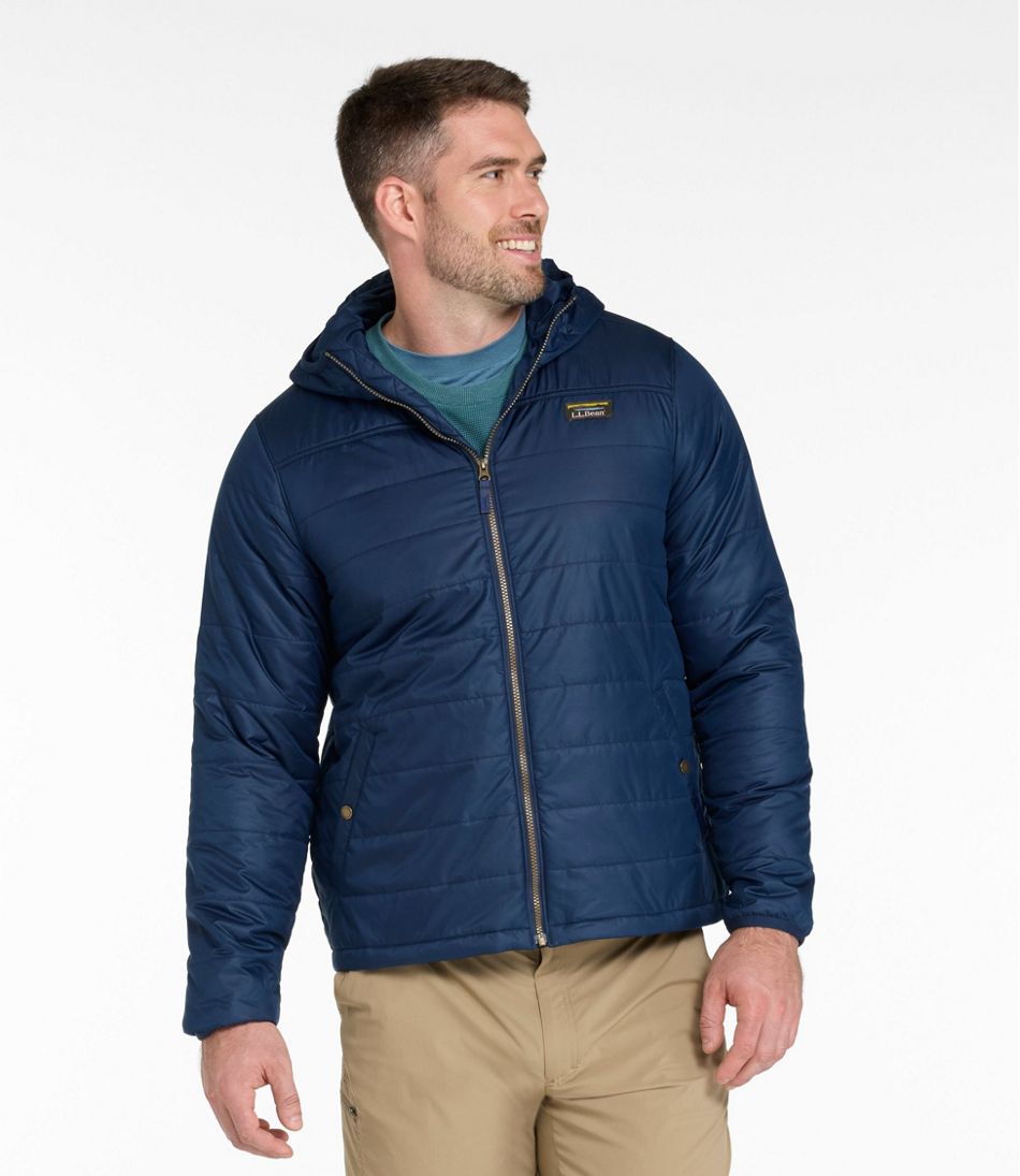 Men's Mountain Classic Puffer Hooded Jacket / L.L.Bean
