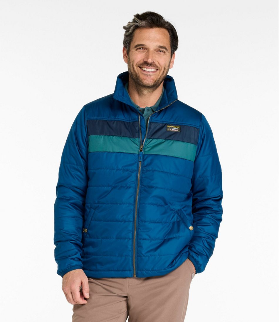 Men's Mountain Classic Puffer Jacket, Colorblock / L.L.Bean