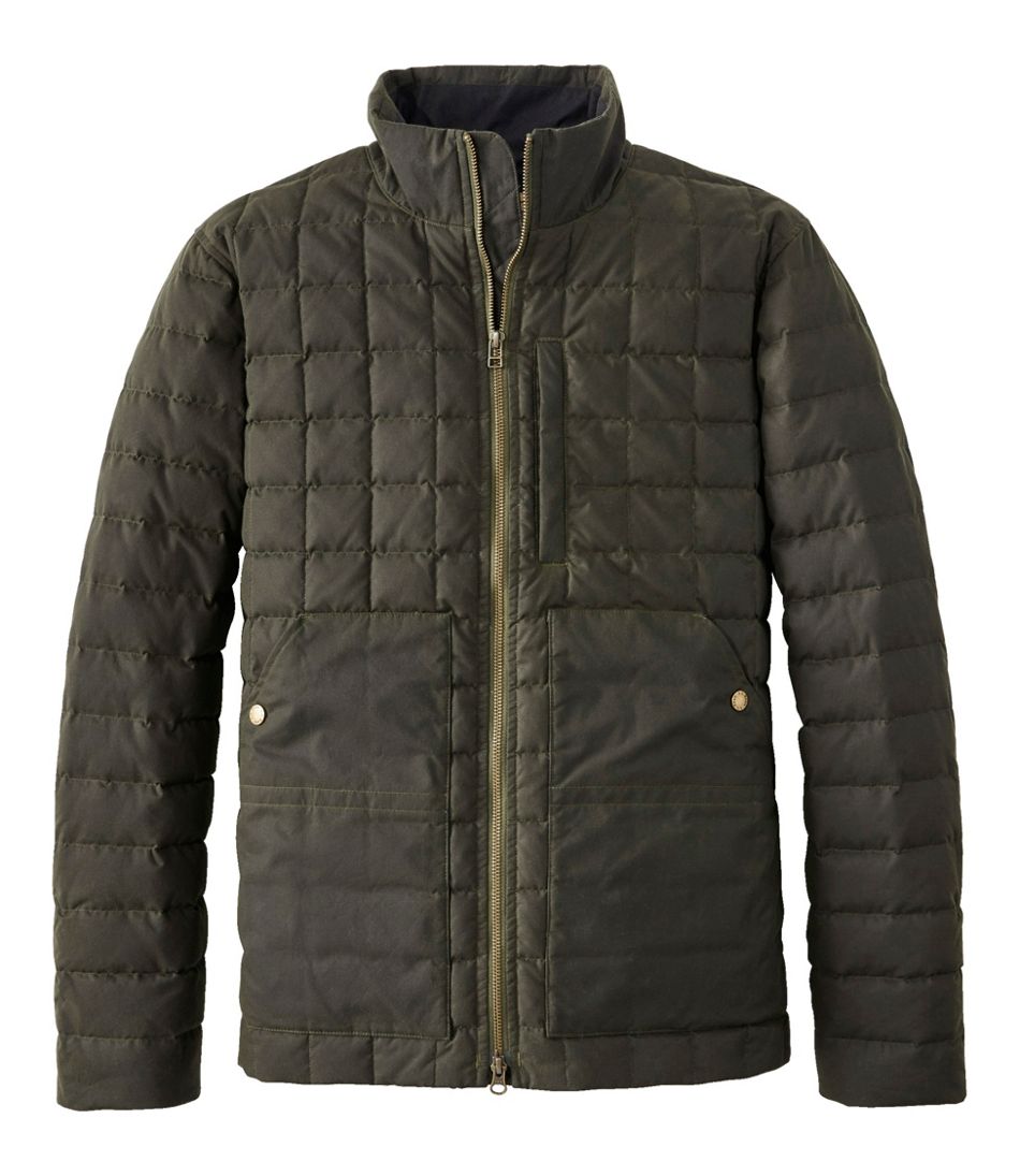 Men's Upcountry Waxed Cotton Down Sweater / L.L.Bean