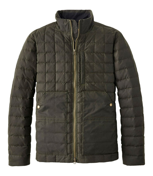 Men's Upcountry Waxed Cotton Down Sweater / L.L.Bean