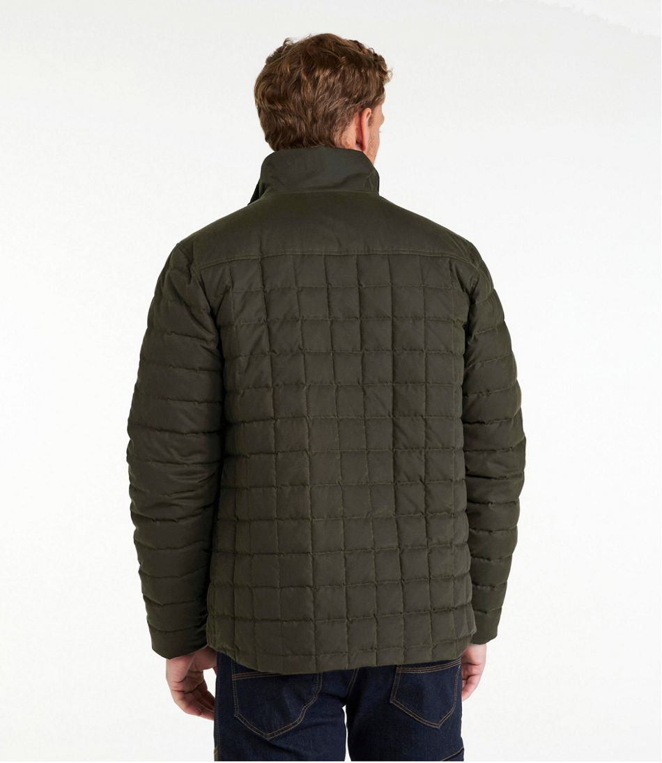 Men's Upcountry Waxed Cotton Down Sweater / L.L.Bean