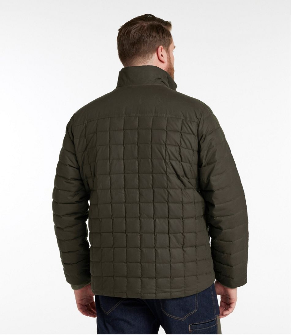 Men's Upcountry Waxed Cotton Down Sweater / L.L.Bean