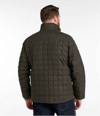 Men's Upcountry Waxed Cotton Down Sweater / L.L.Bean