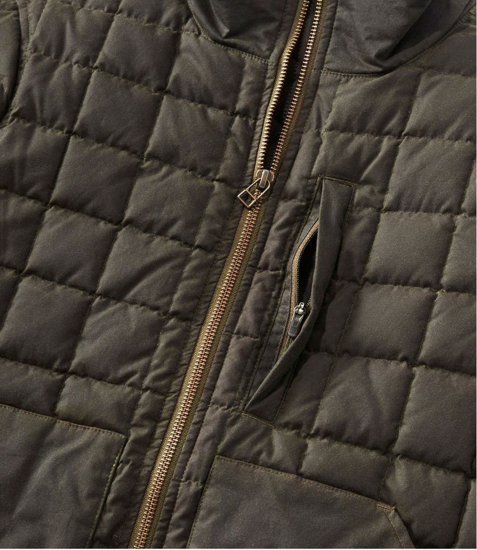 Men's Upcountry Waxed Cotton Down Sweater / L.L.Bean