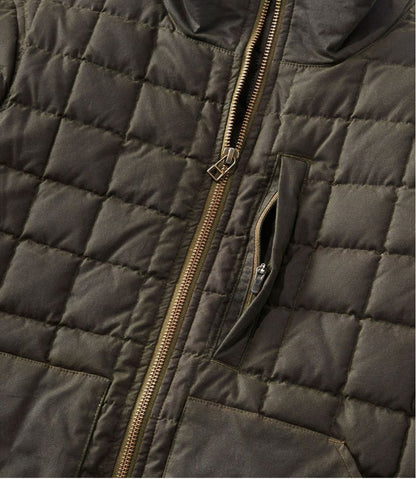Men's Upcountry Waxed Cotton Down Sweater / L.L.Bean