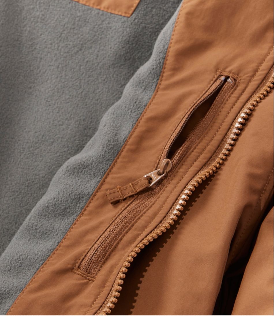 Men's Insulated 3-Season Bomber Hooded Jacket, Colorblock / L.L.Bean