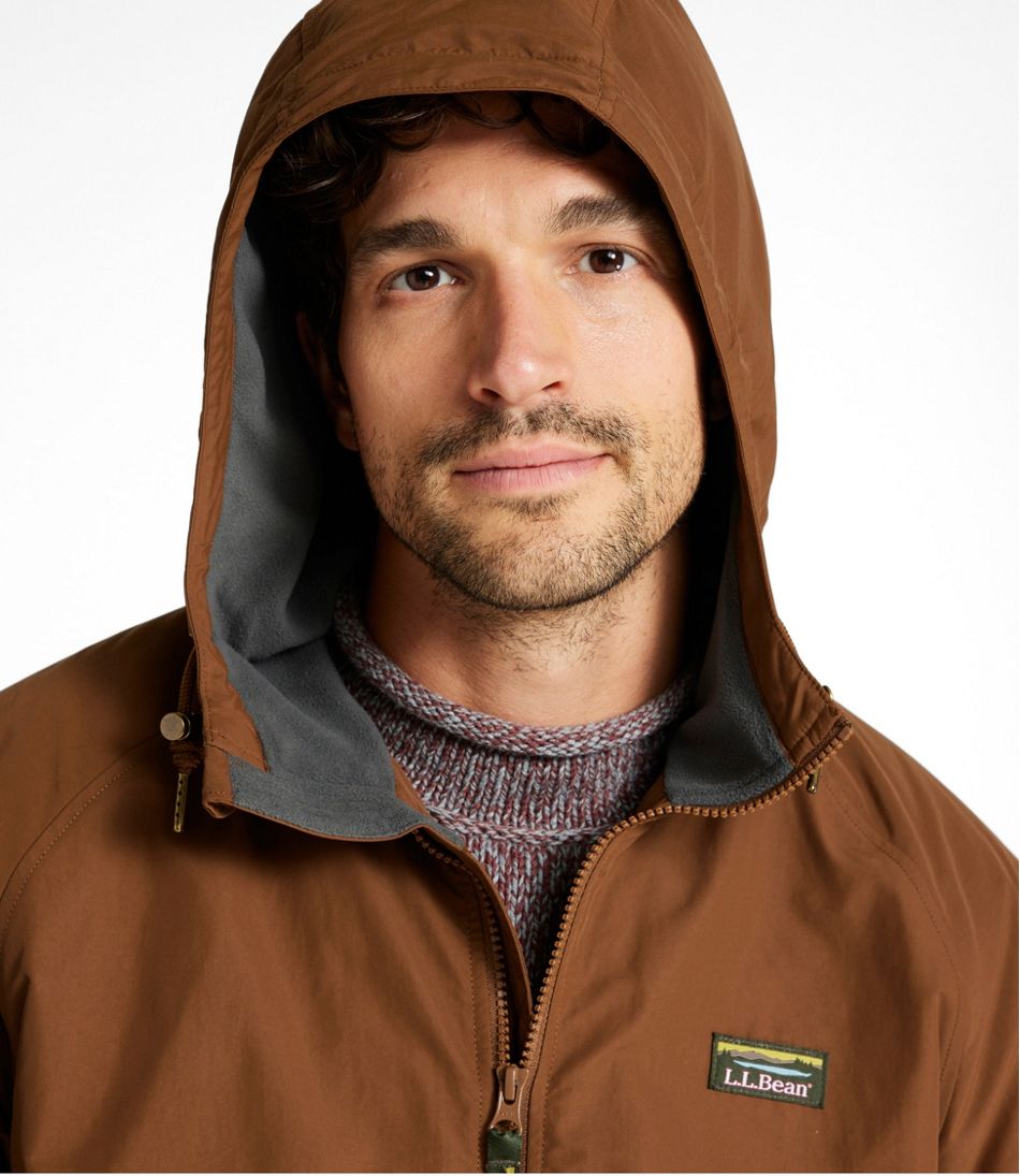 Men's Insulated 3-Season Bomber Hooded Jacket, Colorblock / L.L.Bean