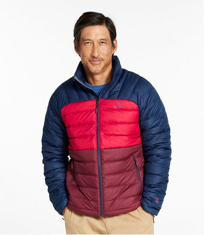 Men's Bean's Down Jacket, Colorblock / L.L.Bean