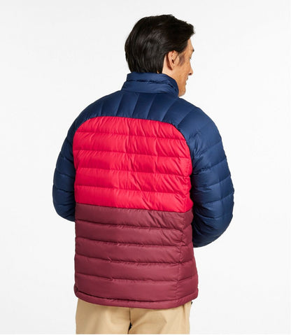 Men's Bean's Down Jacket, Colorblock / L.L.Bean