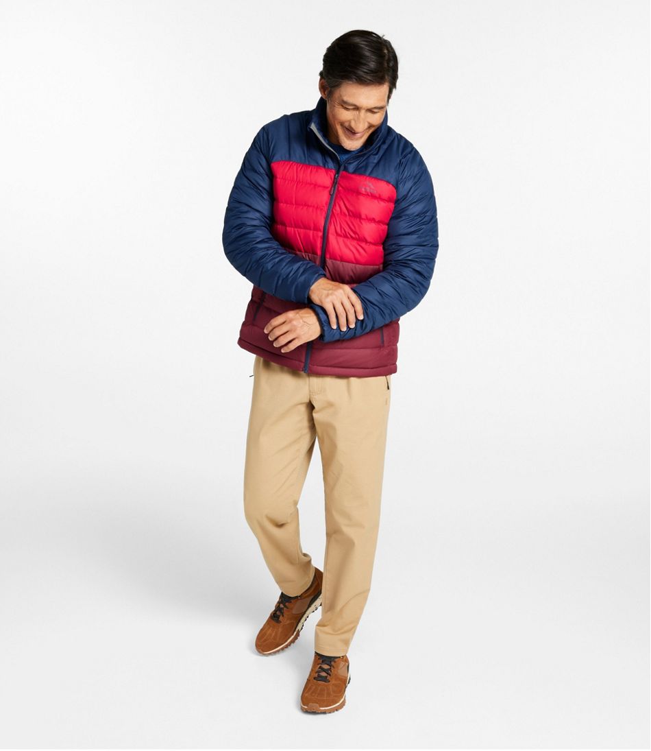 Men's Bean's Down Jacket, Colorblock / L.L.Bean