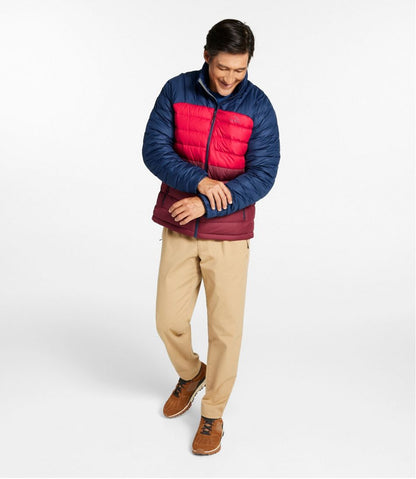 Men's Bean's Down Jacket, Colorblock / L.L.Bean