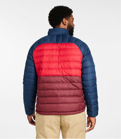 Men's Bean's Down Jacket, Colorblock / L.L.Bean