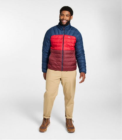 Men's Bean's Down Jacket, Colorblock / L.L.Bean