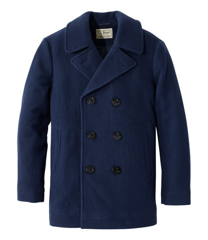 Authentic wool pea coat / L.L.Bean