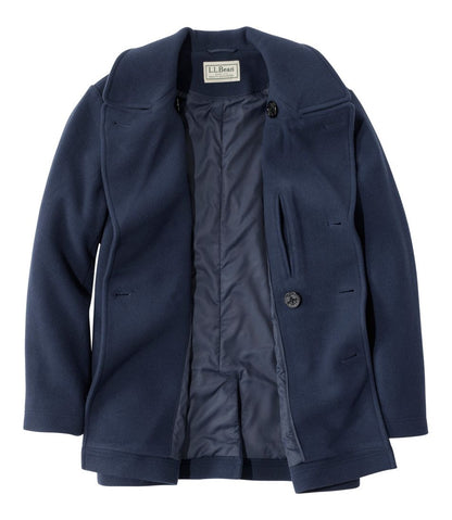 Authentic wool pea coat / L.L.Bean