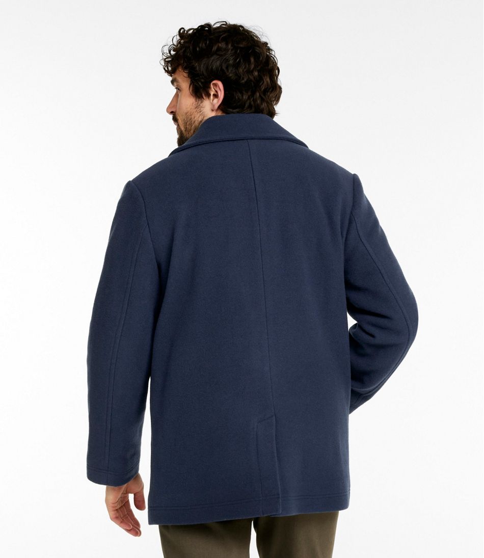 Authentic wool pea coat / L.L.Bean