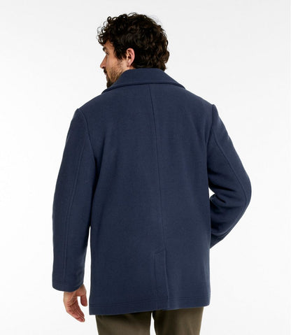 Authentic wool pea coat / L.L.Bean