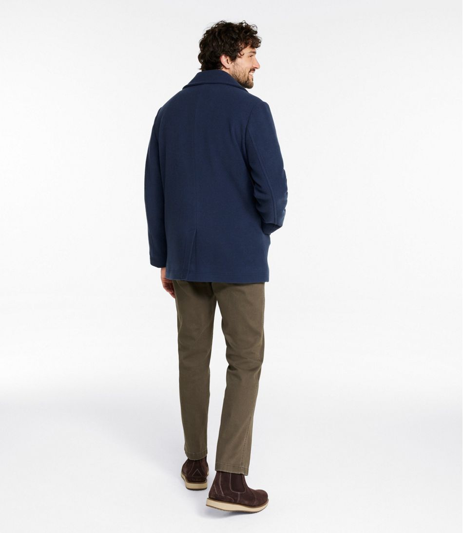 Authentic wool pea coat / L.L.Bean