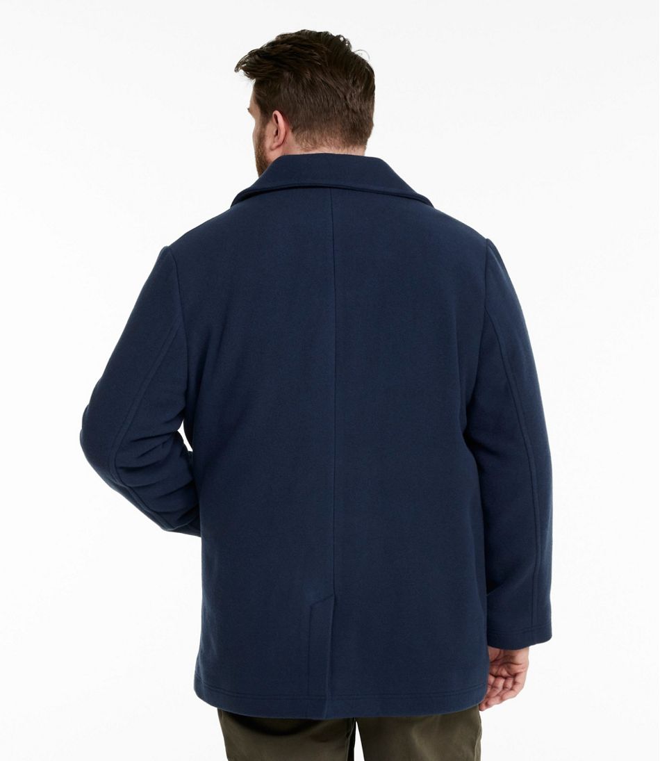 Authentic wool pea coat / L.L.Bean