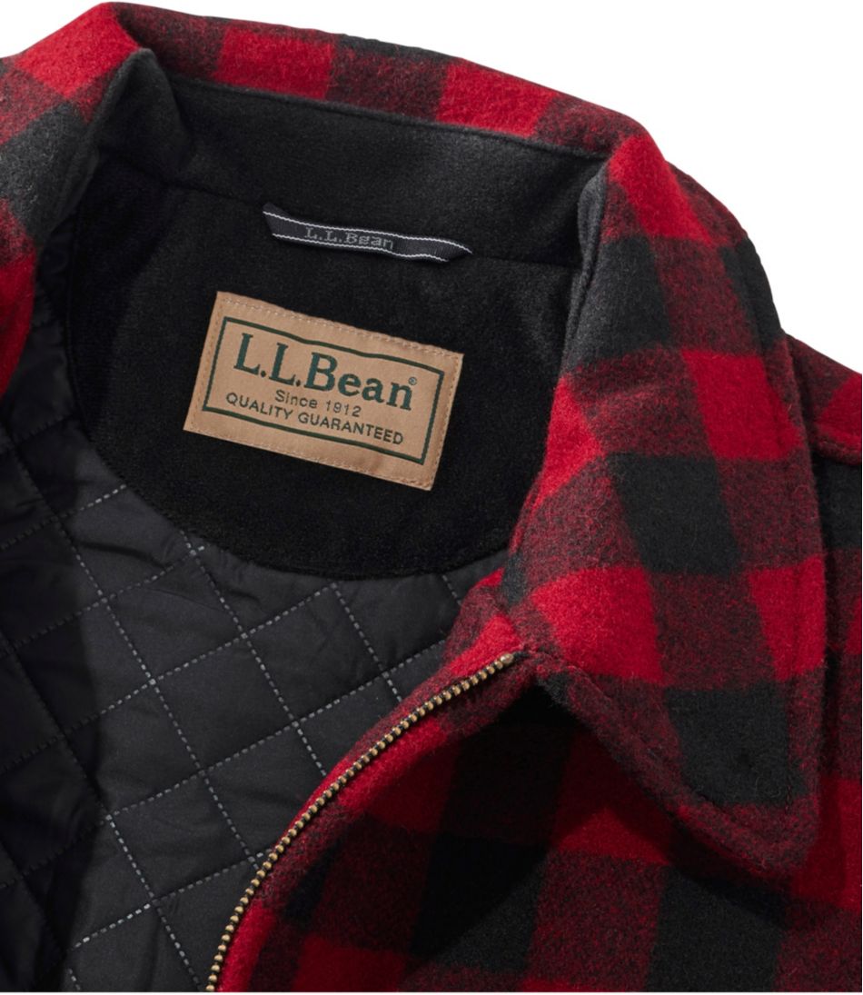 Men's Maine Guide Zip-Front Jac-Shirt with PrimaLoft, Plaid / L.L.Bean