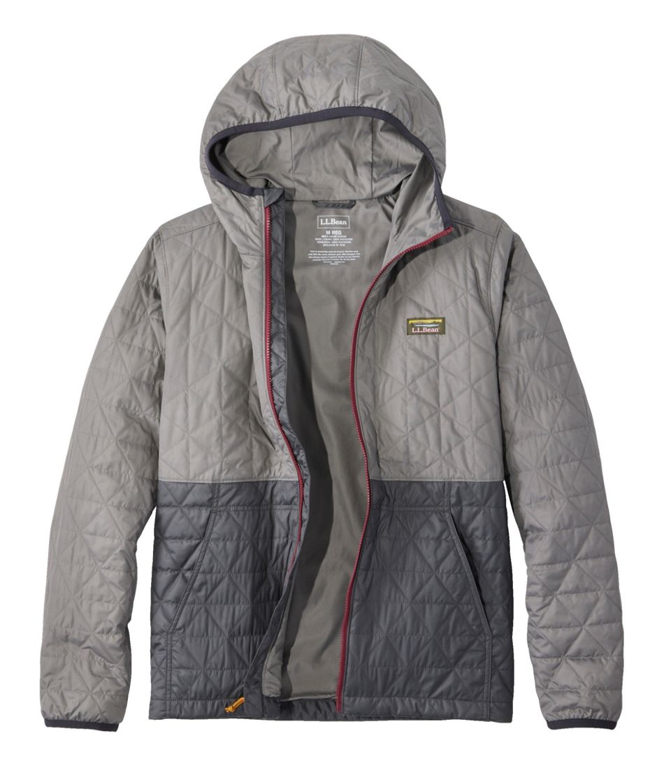 Men's Katahdin Insulated Hoodie, Colorblock / L.L.Bean