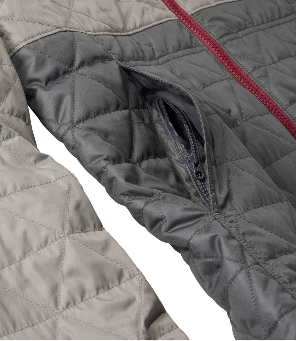 Men's Katahdin Insulated Hoodie, Colorblock / L.L.Bean