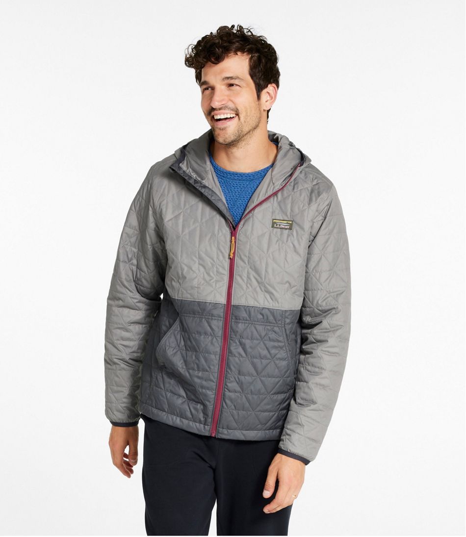 Men's Katahdin Insulated Hoodie, Colorblock / L.L.Bean