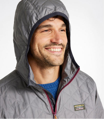 Men's Katahdin Insulated Hoodie, Colorblock / L.L.Bean