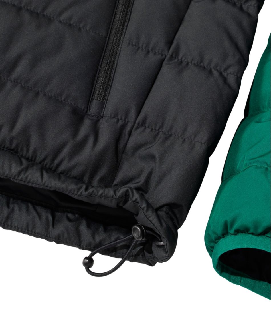 Men's Bean's Down Hooded Jacket, Colorblock / L.L.Bean