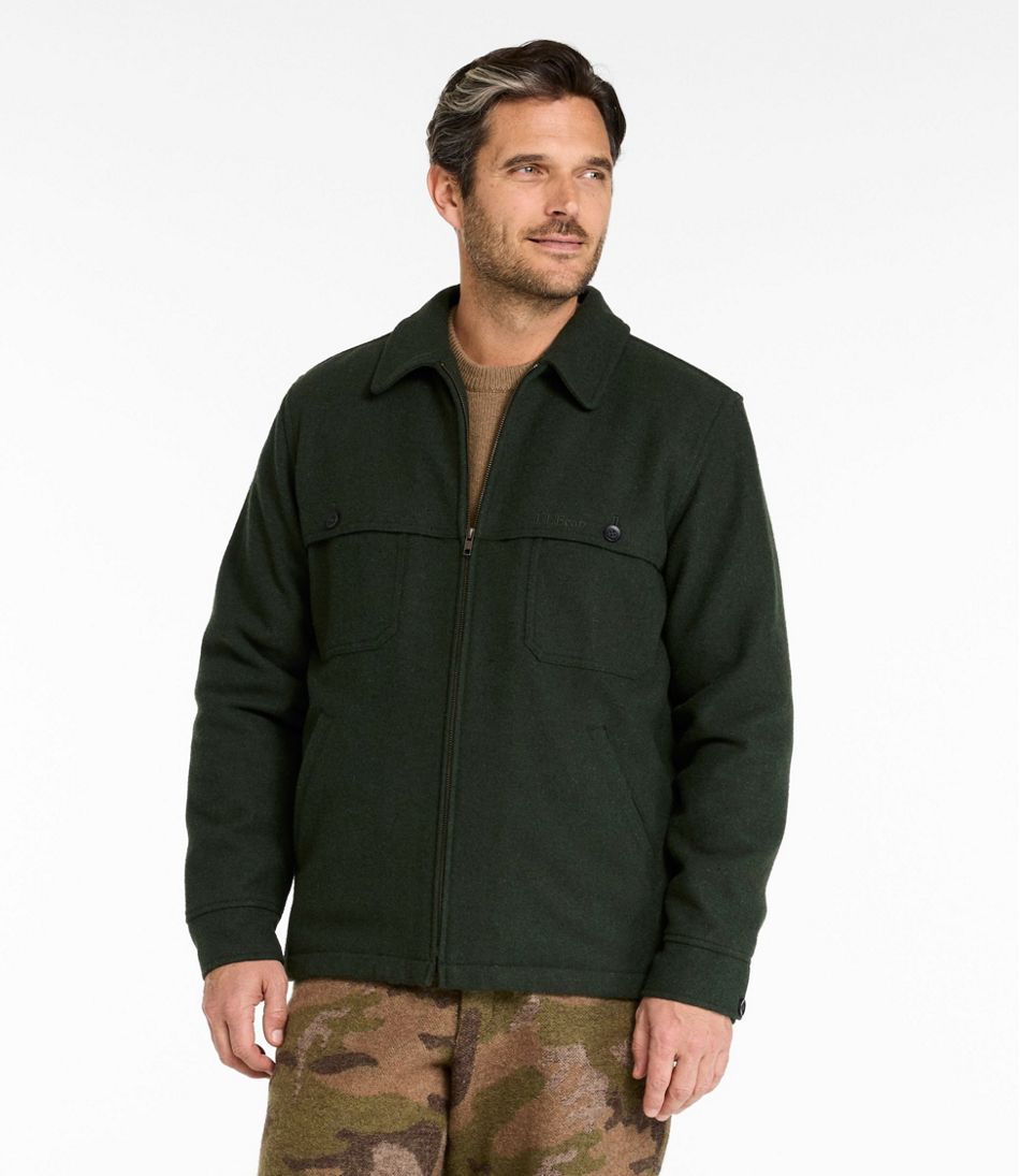 Men's Maine Guide Zip-Front Jac-Shirt with PrimaLoft / L.L.Bean