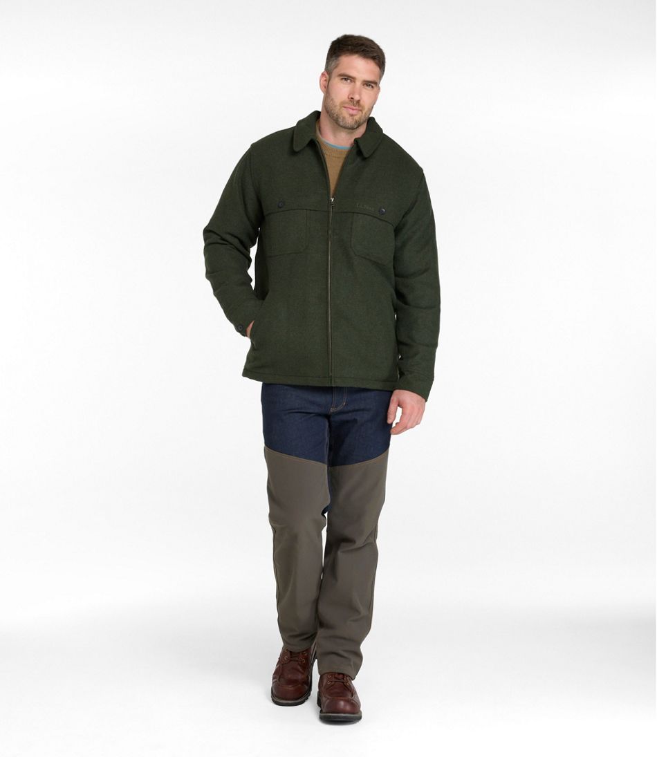 Men's Maine Guide Zip-Front Jac-Shirt with PrimaLoft / L.L.Bean