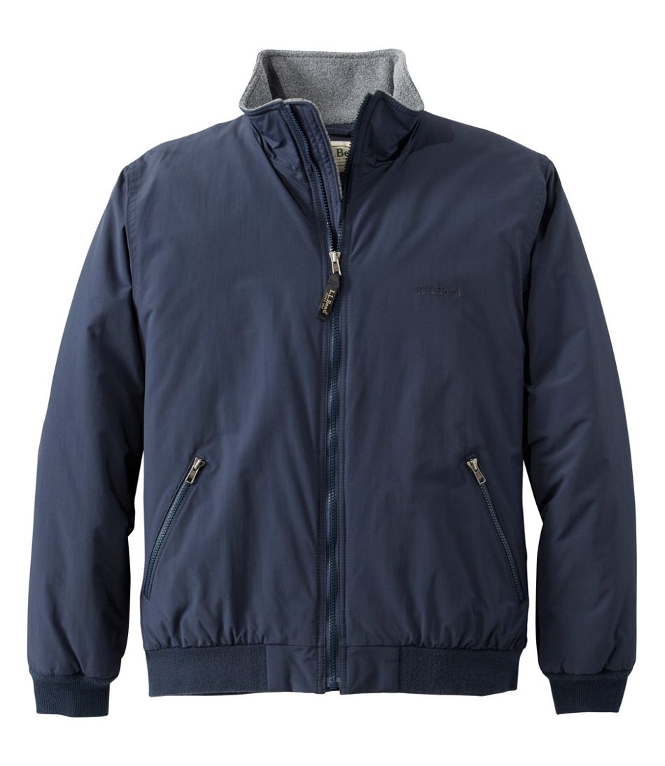 Men's Warm-Up Jacket, Fleece Lined / L.L.Bean
