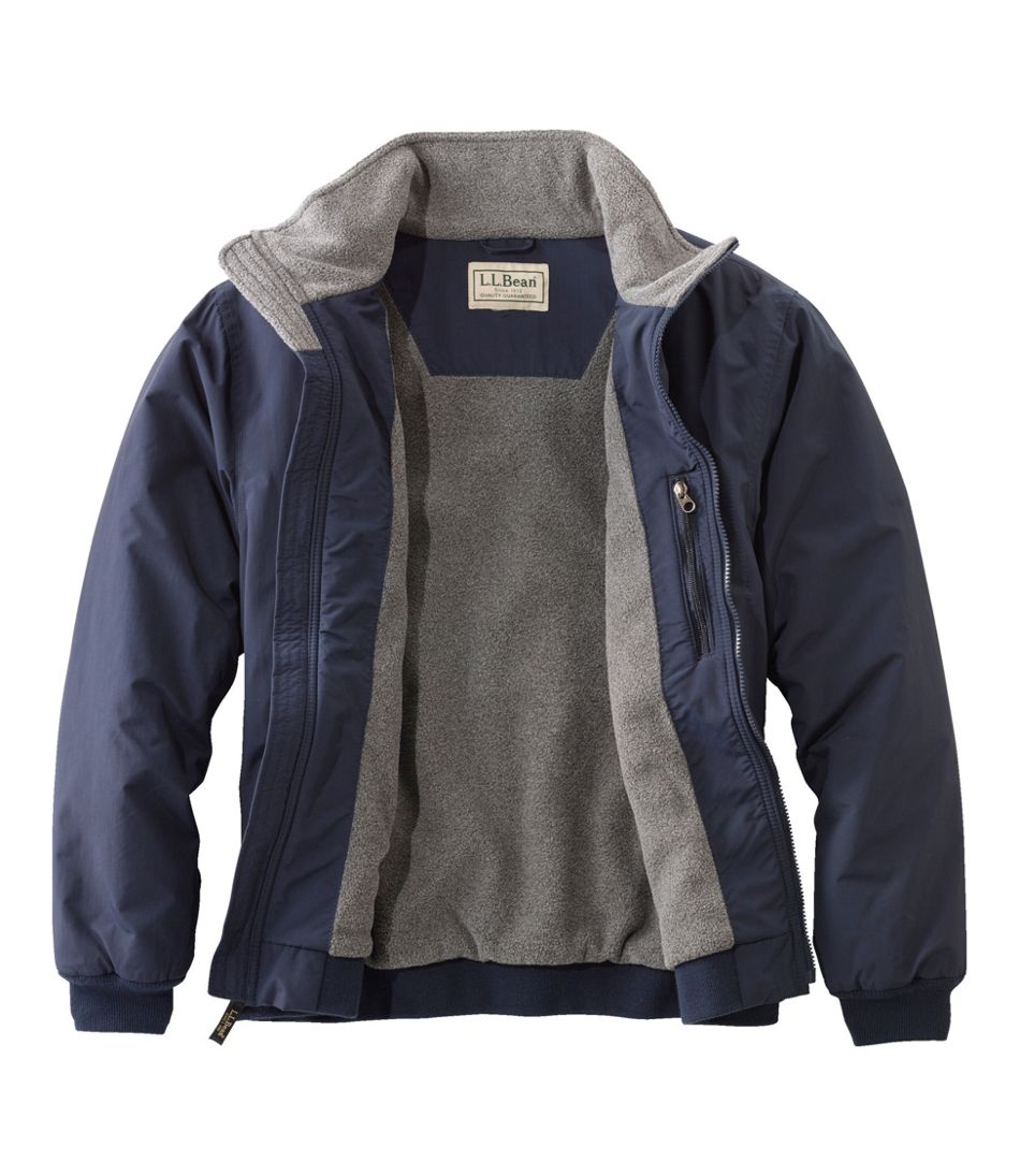 Men's Warm-Up Jacket, Fleece Lined / L.L.Bean