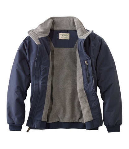 Men's Warm-Up Jacket, Fleece Lined / L.L.Bean