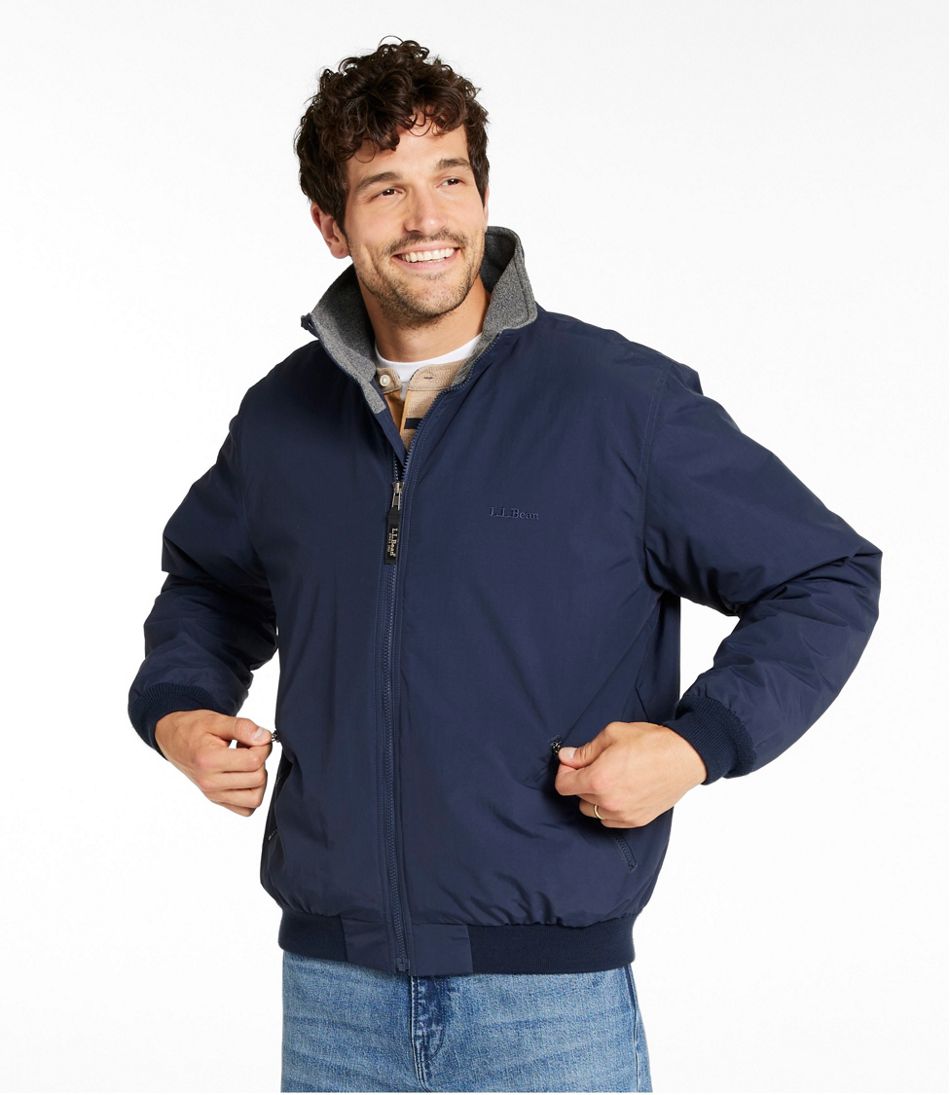 Men's Warm-Up Jacket, Fleece Lined / L.L.Bean