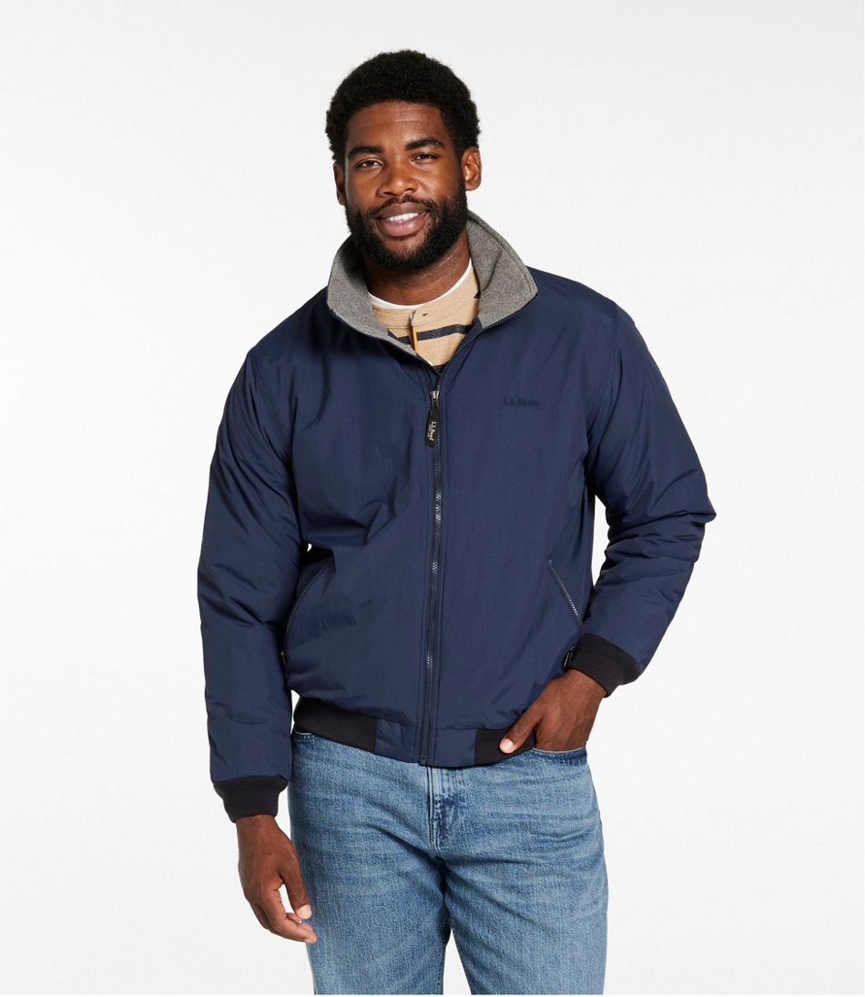 Men's Warm-Up Jacket, Fleece Lined / L.L.Bean