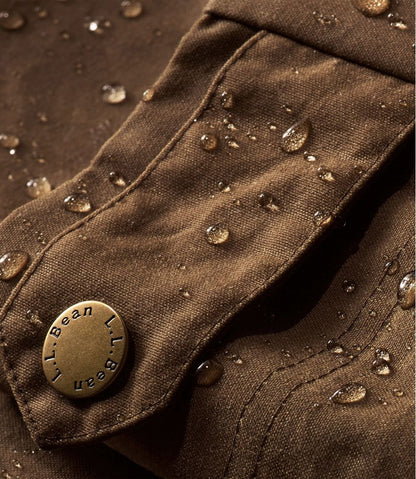 Men's Double L Waxed-Cotton Upland Coat / L.L.Bean