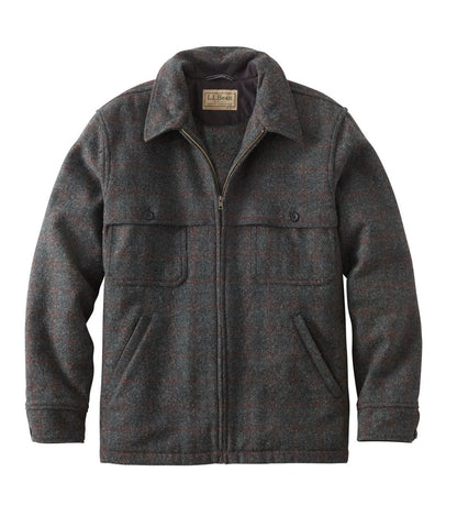 Men's Maine Guide Zip-Front Jac-Shirt, Plaid / L.L.Bean