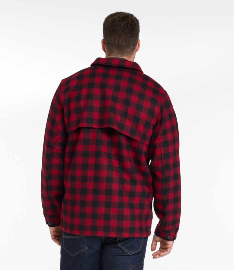 Men's Maine Guide Zip-Front Jac-Shirt, Plaid / L.L.Bean
