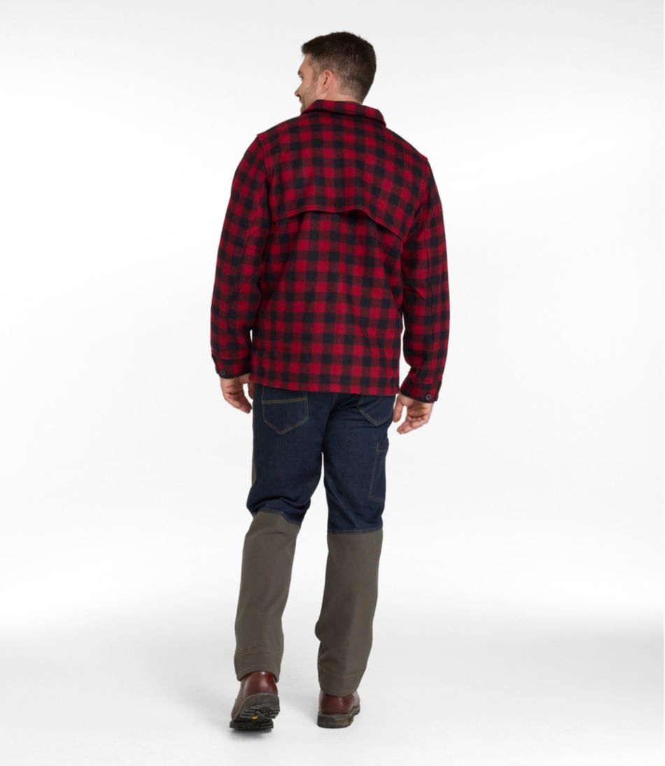 Men's Maine Guide Zip-Front Jac-Shirt, Plaid / L.L.Bean