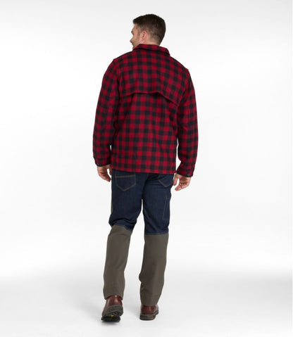 Men's Maine Guide Zip-Front Jac-Shirt, Plaid / L.L.Bean