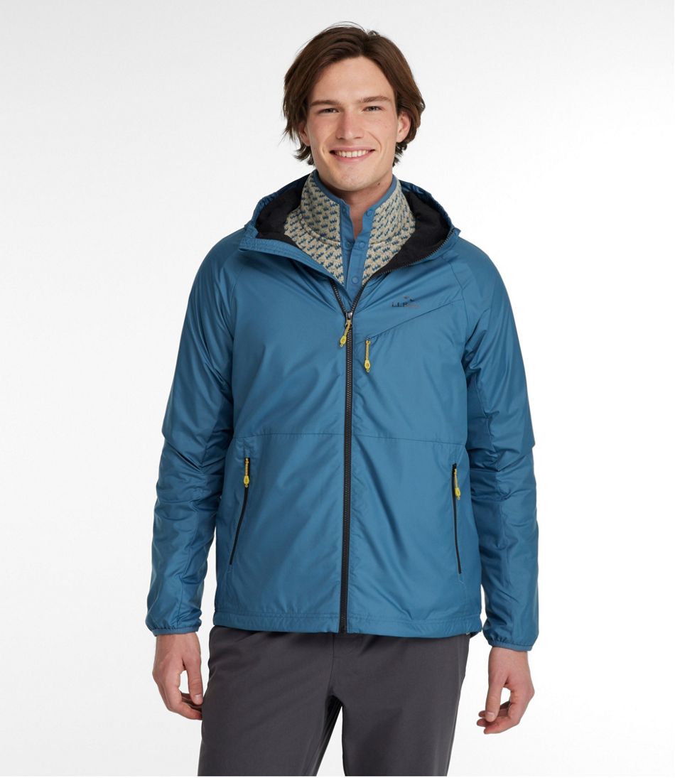 Men's Bean's Performance Fleece-Lined Windbreaker Jacket / L.L.Bean