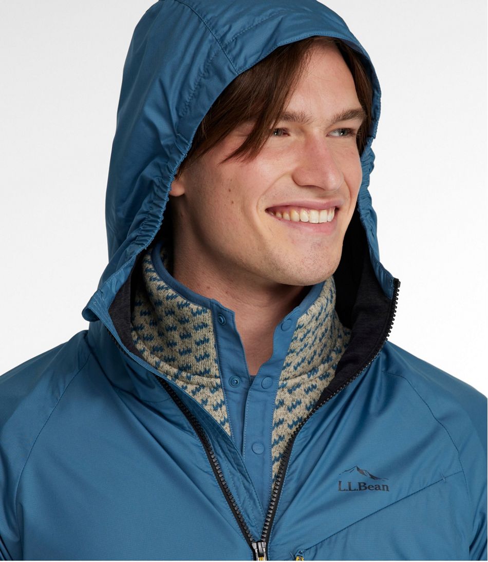 Men's Bean's Performance Fleece-Lined Windbreaker Jacket / L.L.Bean