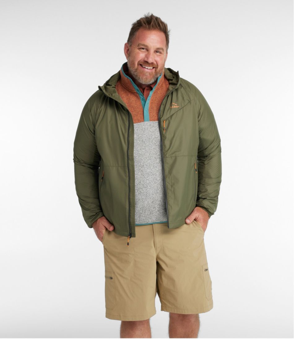 Men's Bean's Performance Fleece-Lined Windbreaker Jacket / L.L.Bean