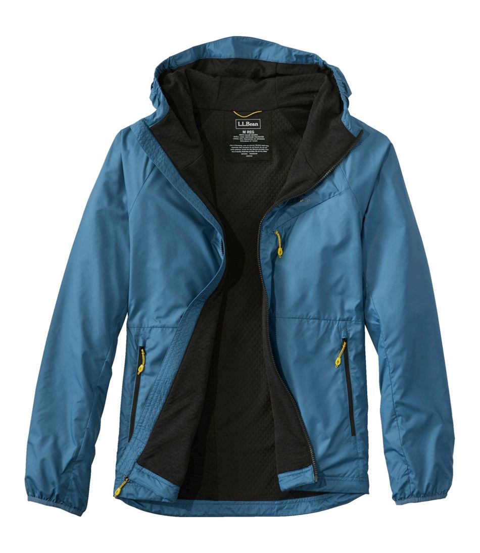 Men's Bean's Performance Fleece-Lined Windbreaker Jacket / L.L.Bean