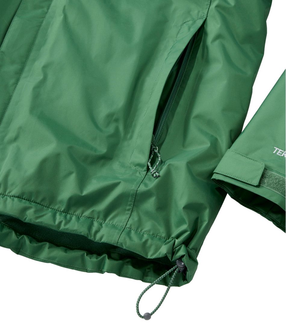 Men's Trail Model Rain Jacket, Fleece-Lined / L.L.Bean